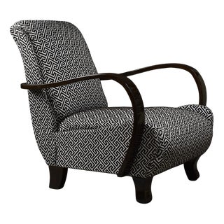 Polish Art Deco Armchair, 1930s-1940s For Sale