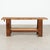 Late 19th century Portuguese carpenter's workbench, now well suited for use as a distinctive console or display table. The...
