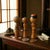 Vintage 1960s Japanese Miniature Kokeshi Dolls - Articulated Wooden Trio For Sale - Image 18 of 18