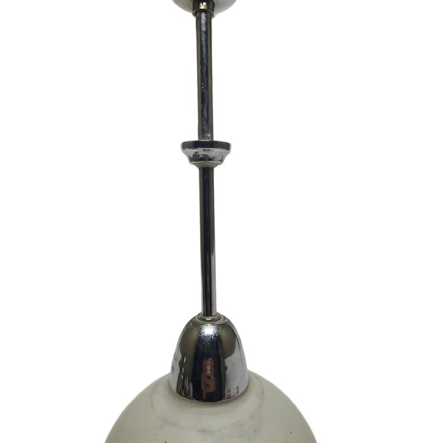 Art Deco Pendant Lamp, Poland, 1950s For Sale - Image 4 of 12