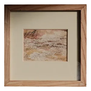 Henri Darnaud, Abstract Composition, Mixed Media on Paper, Framed