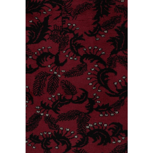 1960s Vintage Zeki Muren Rug in Red With Abstract All Over Pattern For Sale In New York - Image 6 of 7