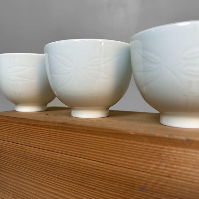 Mid-Century Modern Shōwa Ceramic Tea Set by Inoue Manji, 1960s, Set of 6 For Sale - Image 3 of 17