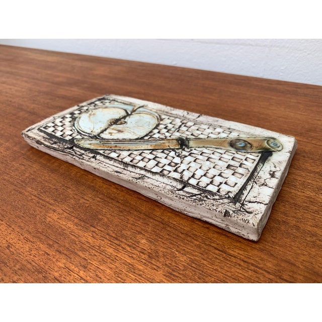 Vintage Studio Pottery Wall Plate, 1970s For Sale - Image 4 of 18