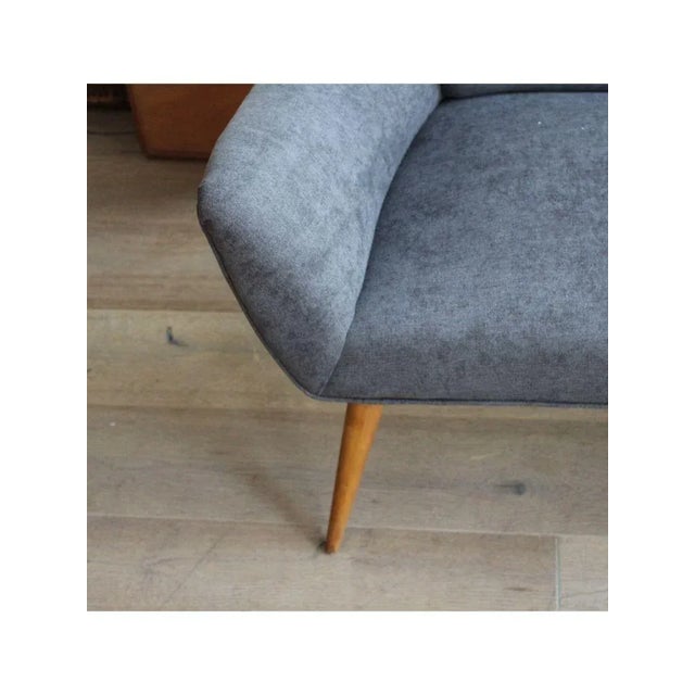 Wood 2-Seater Sofa, 1950s For Sale - Image 7 of 9