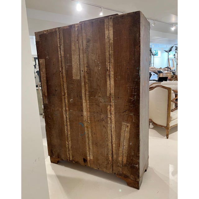 Wood 18th Century Swedish Gustavian Cabinet For Sale - Image 7 of 7