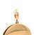 Late 20th Century Late 20th Century 14k Yellow Gold Pisces Zodiac Sign Diamond Studded Pendant For Sale - Image 5 of 5