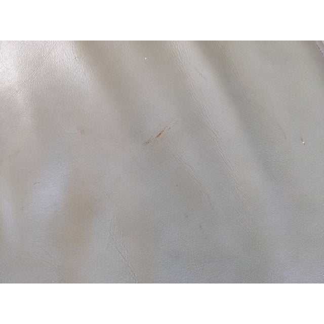 Textile Bernhardt Beautiful Vintage Hard to Find Chic Two Curved Dining Benches For Sale - Image 7 of 9