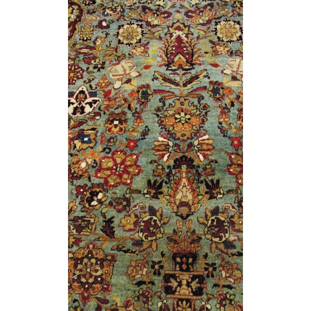 Textile Fine Antique Persian Isfahan Rug, Circa 1880 — 4'4" × 6'11" For Sale - Image 7 of 10