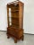 Art deco walnut showcase in very good original condition.