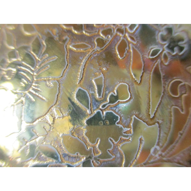 1950s Hollywood Regency Stemmed Rose Vase For Sale - Image 6 of 9