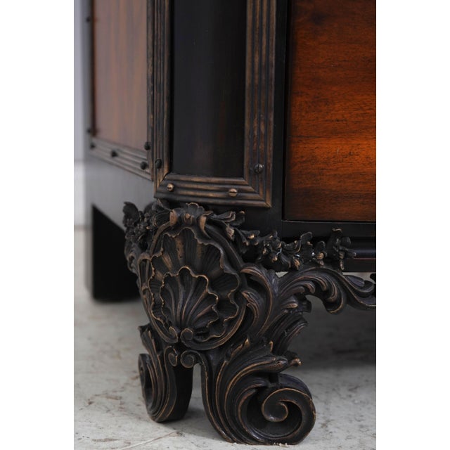 Monumental French Louis XV Style Commode Chest For Sale - Image 10 of 17