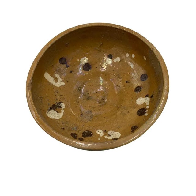 Mid 20th Century Antique Hungarian Folk Art Decorative Bowl For Sale - Image 5 of 6