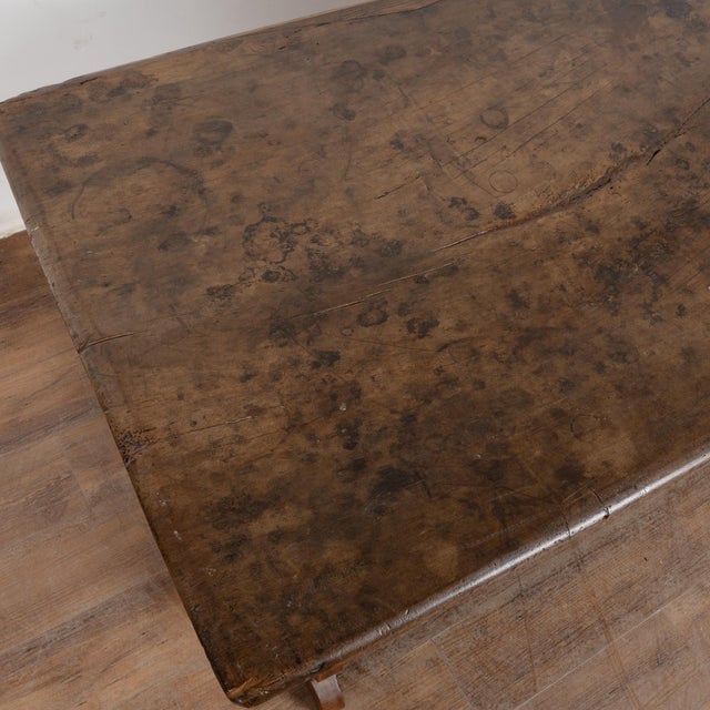 18th Century Spanish Walnut Table or Console For Sale - Image 12 of 16