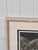 Printmaking Materials Vintage Michigan Wolverine Basketball 1987 Takeshi Yamada Framed Intaglio Print For Sale - Image 7 of 11
