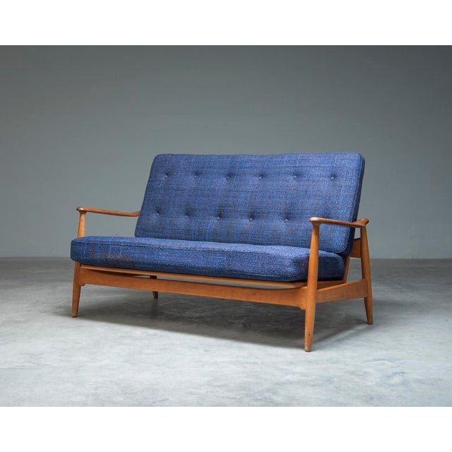 Model FD161 Two-Seater Sofa by Arne Vodder, 1950s For Sale - Image 16 of 16