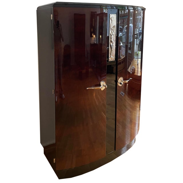 1930s Vintage Art Deco Salon Cabinet, 1930 For Sale - Image 5 of 8