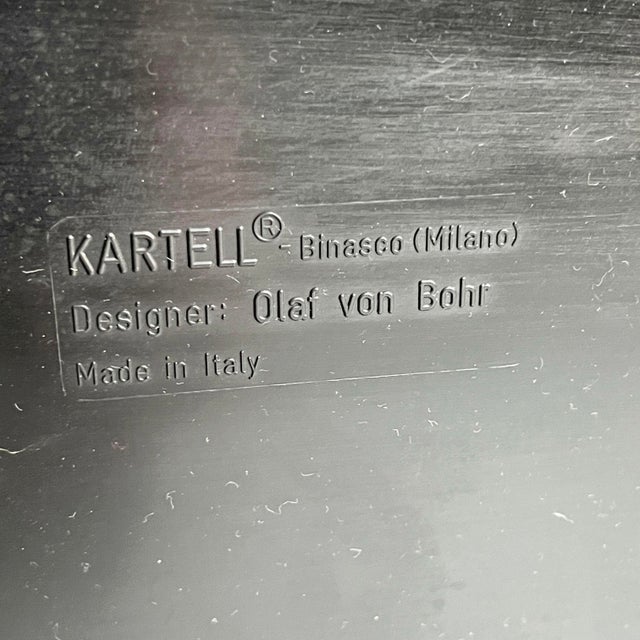 Black Black Modular Shelf by Olaf Von Bohr for Kartell, 1970s For Sale - Image 8 of 9