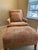 Gold McGuire Umbria Lounge Chair, Ottoman and Throw Pillow For Sale - Image 8 of 9