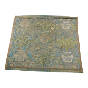 Large Antique Embroidered Wall Hanging or Cloth