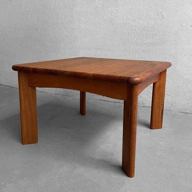 1970s Scandinavian Modern Teak Coffee Table For Sale - Image 4 of 11