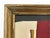 “Romantic” Abstract Art in Antique Distressed Frame, Transitional Living Room Art by JTS For Sale In Minneapolis - Image 6 of 10