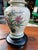 Up for consideration is a beautiful vintage hand painted floral table lamp with bird accents. This would look lovely in...