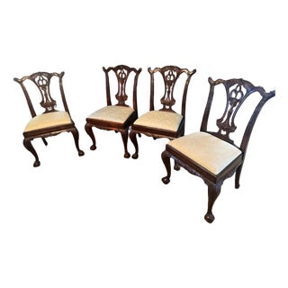 Set of 4 Maitland Smith Theodore Alexander Chairs For Sale