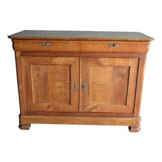 Antique Louis Philippe Sideboard in Cherry Wood For Sale