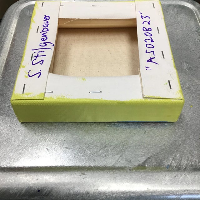 Contemporary “AS020823” Contemporary Original Abstract Study Painting by Stephen Stilgenbauer For Sale - Image 3 of 3