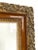 Carved wooden frame, floral. Art Nouveau style Good condition, patina of use, some gaps in the decor The glass is still...