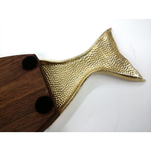 What a beauty with the gold plated fish head and fish tail. Designed by the renown artist, Ted Arnold, who is known for...