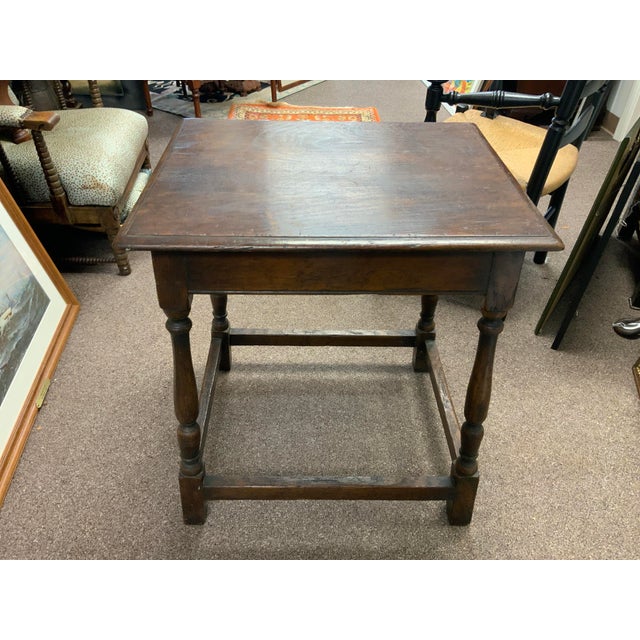 English 20th Century Oak Table For Sale - Image 3 of 11