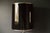1970s Vintage Mod Cylindrical Chrome and Black Ceramic Stacked Accent Table Lamp For Sale - Image 5 of 6