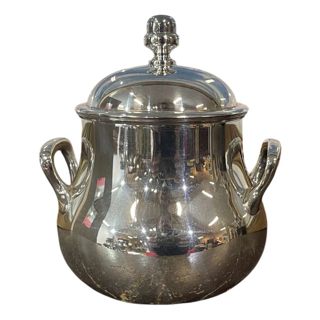 Silver-Plated Sugar Bowl from Ercuis For Sale
