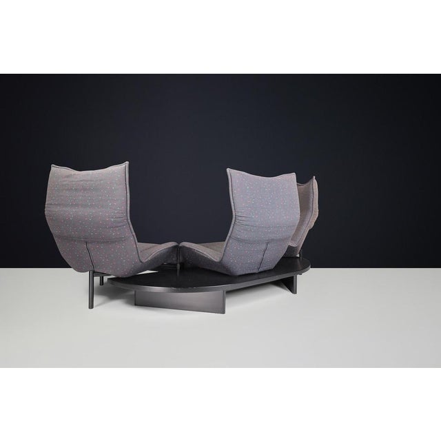 Modern Veranda Sofa in Original Fabric attributed to Vico Magistretti for Cassina, Italy, 1980s For Sale - Image 10 of 11