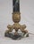 Metal Vintage French Empire Neoclassical Style Marble and Gilt Bronze Table Lamps - a Pair For Sale - Image 7 of 14