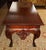 Mahogany George II Irish Chippendale Style Carved Library Table Center Table For Sale In New York - Image 6 of 12