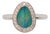 1.08cts Boulder Opal Diamond Ring With Natural Diamonds Accents: 14k Gold, 9x7mm, Size 6.75 For Sale