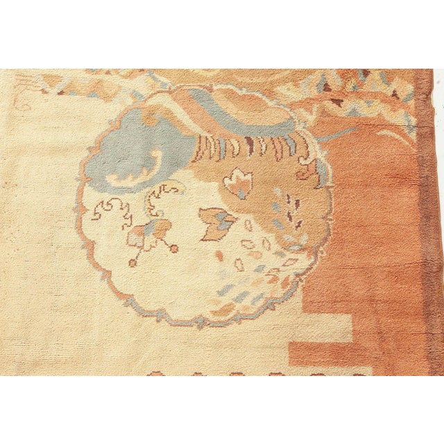 Mid 20th Century Doris Leslie Blau Vintage European Art Deco Rug For Sale - Image 5 of 10