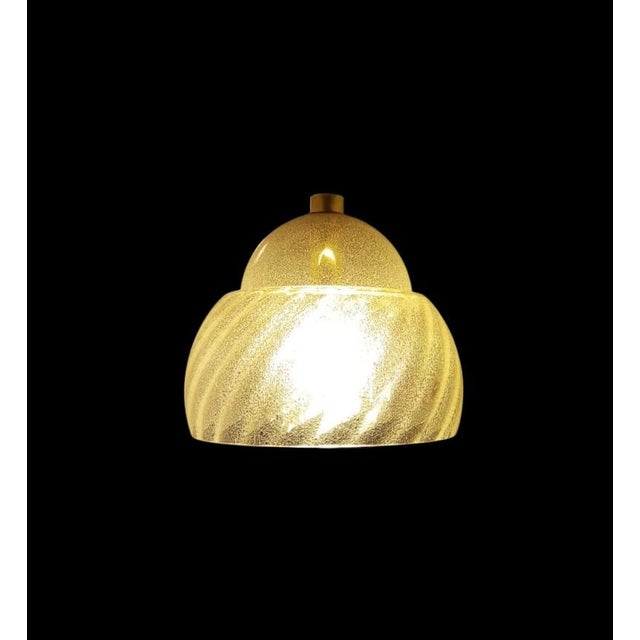 Murano Glass Chandelier in Amber Color from Mazzega, 1970s For Sale - Image 11 of 17