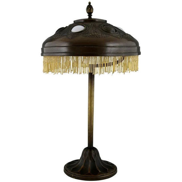 Art Nouveau Desk Lamp, France, 1900s For Sale - Image 6 of 6