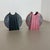 Article: Pottery ceramic vase set of 2 Producer: Bay Ceramic, Germany Decade: 1980s : Set of 2 original vintage 1970s...