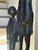 Charcoal Mid-Century Modern Bronze Sculpture of a Mother and Child by Harry Geffert For Sale - Image 8 of 10