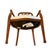 Chestnut 1990s Ethan Allen, Hepplewhite-Style Spider Back Armchair For Sale - Image 8 of 18