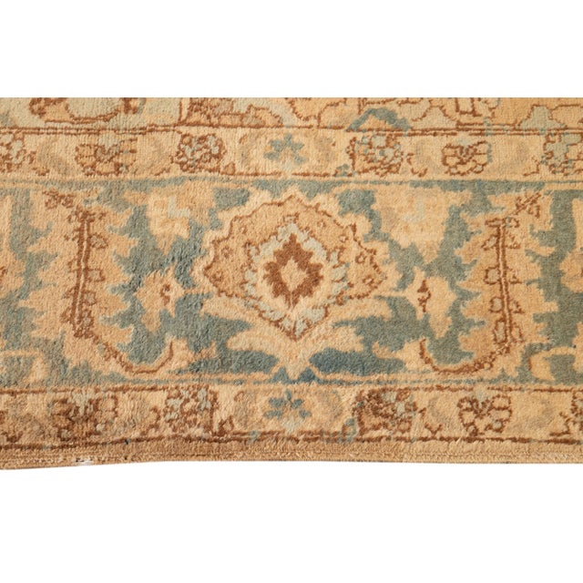 Textile Early 20th Century Antique Tabriz Rug 9 X 12 For Sale - Image 7 of 11