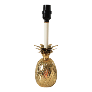 Vintage Brass Pineapple Table Lamp