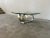 Glass Chrome and Glass Table attributed to Knut Hesterberg, 1970s For Sale - Image 7 of 10
