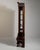 Wood 19th Century Chestnut Brown Dutch Vitrine with Brass Hardware For Sale - Image 7 of 15