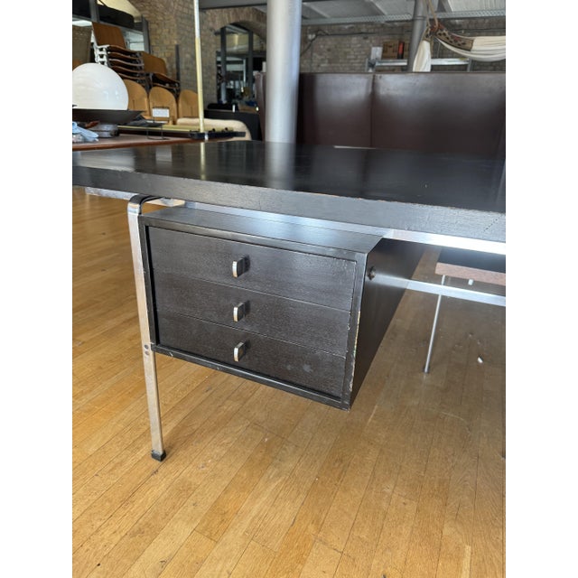 Vintage Executive Desk by Jørgen Kastholm for Kill International, 1960s For Sale - Image 6 of 11